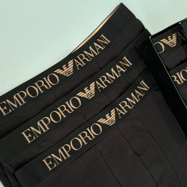 شورت نیم پا مردانه Emporio Armani (آرمانی) مشکی