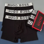 شورت نیم پا مردانه پک 3 عددی BOSS