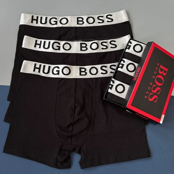 شورت نیم پا مردانه پک 3 عددی BOSS