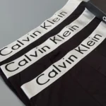 پک ۳ عددی شورت نیم پا Calvin Klein نقره‌ای - Image 3