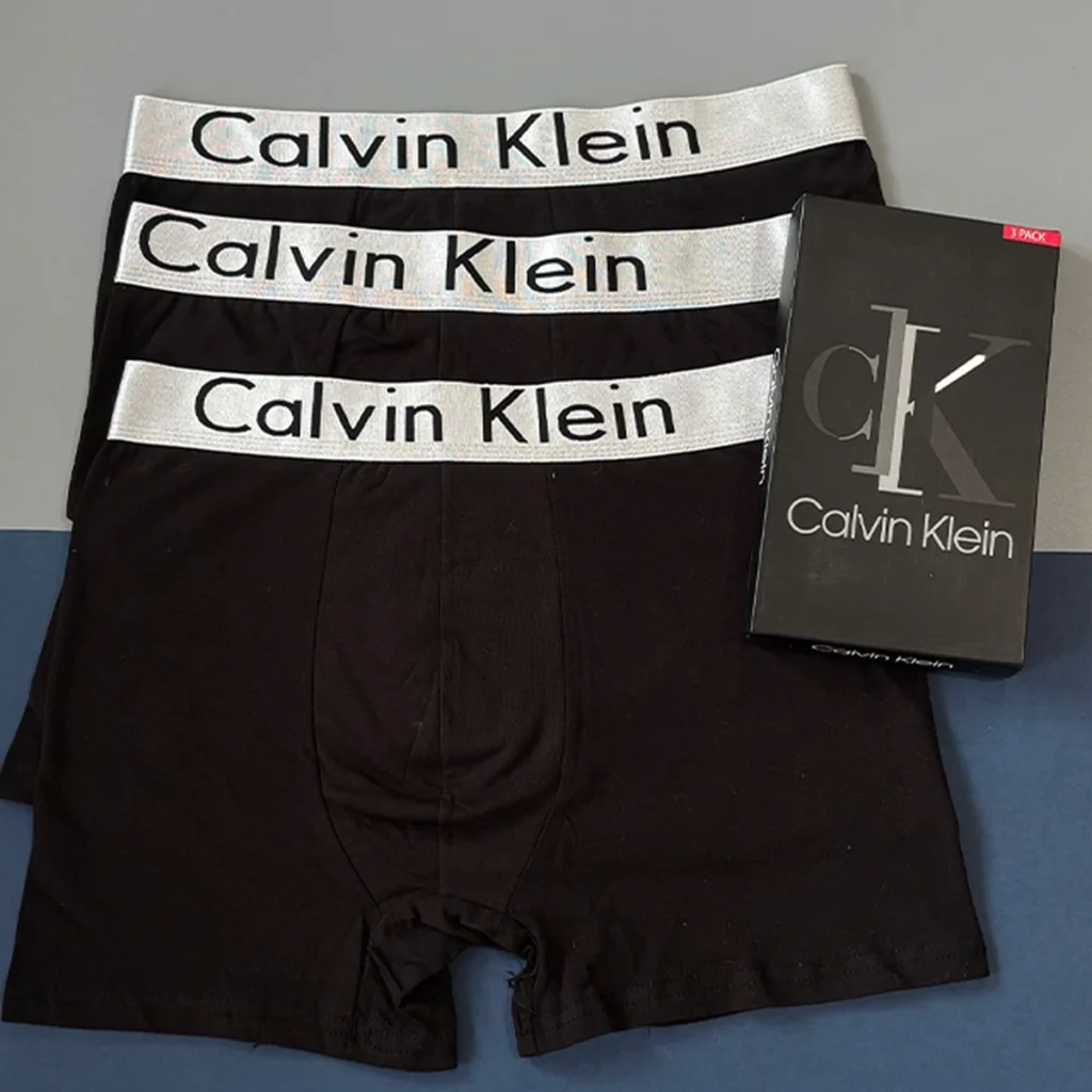پک 3 عددی شورت نیم پا مردانه Calvin Klein
