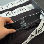 پک ۳ عددی شورت نیم پا Calvin Klein نقره‌ای - Image 2