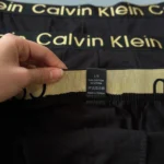 شورت نیم پا مردانه Calvin Klein پک ۳ عددی با کش کمر طلایی