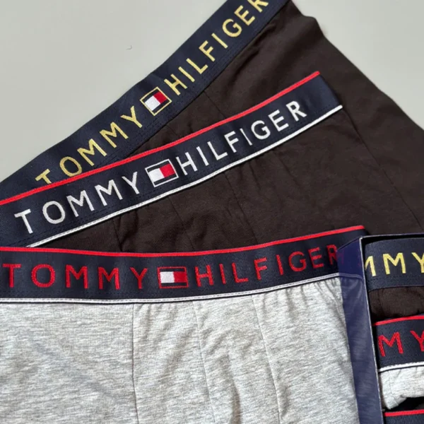 شورت نیم پا مردانه Tommy Hilfiger پک 3 عددی